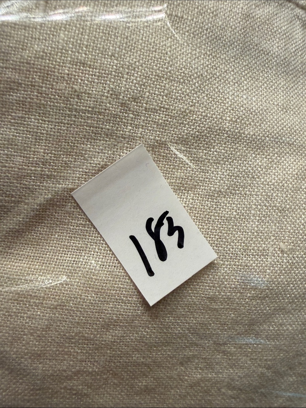 Women’s Lightweight Natural Linen Jacket with Mother of Pearl Buttons - Picture 11 of 11
